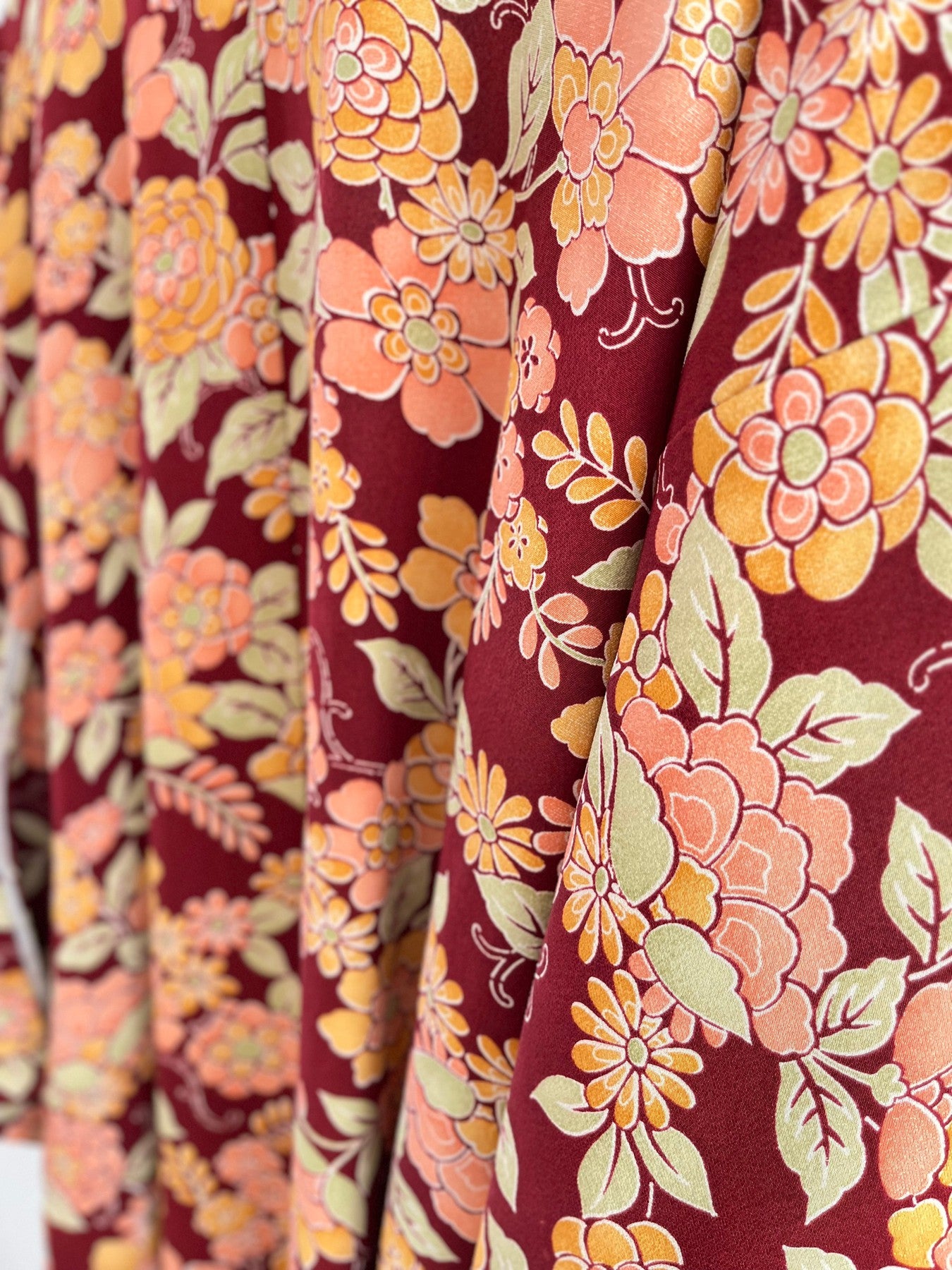 Black Plum Blossoms & Twigs Haori