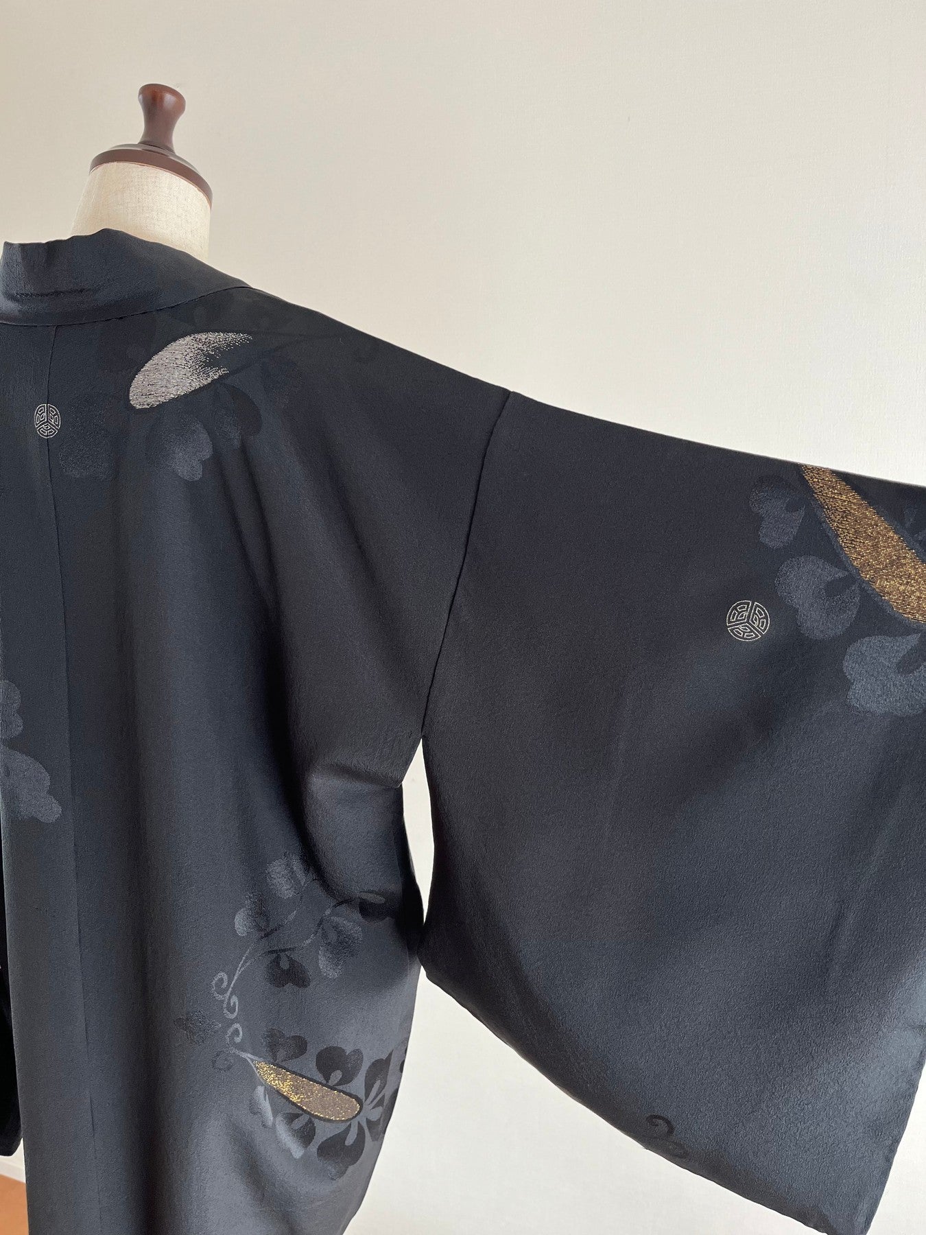 Black Ukiyo-e Haori