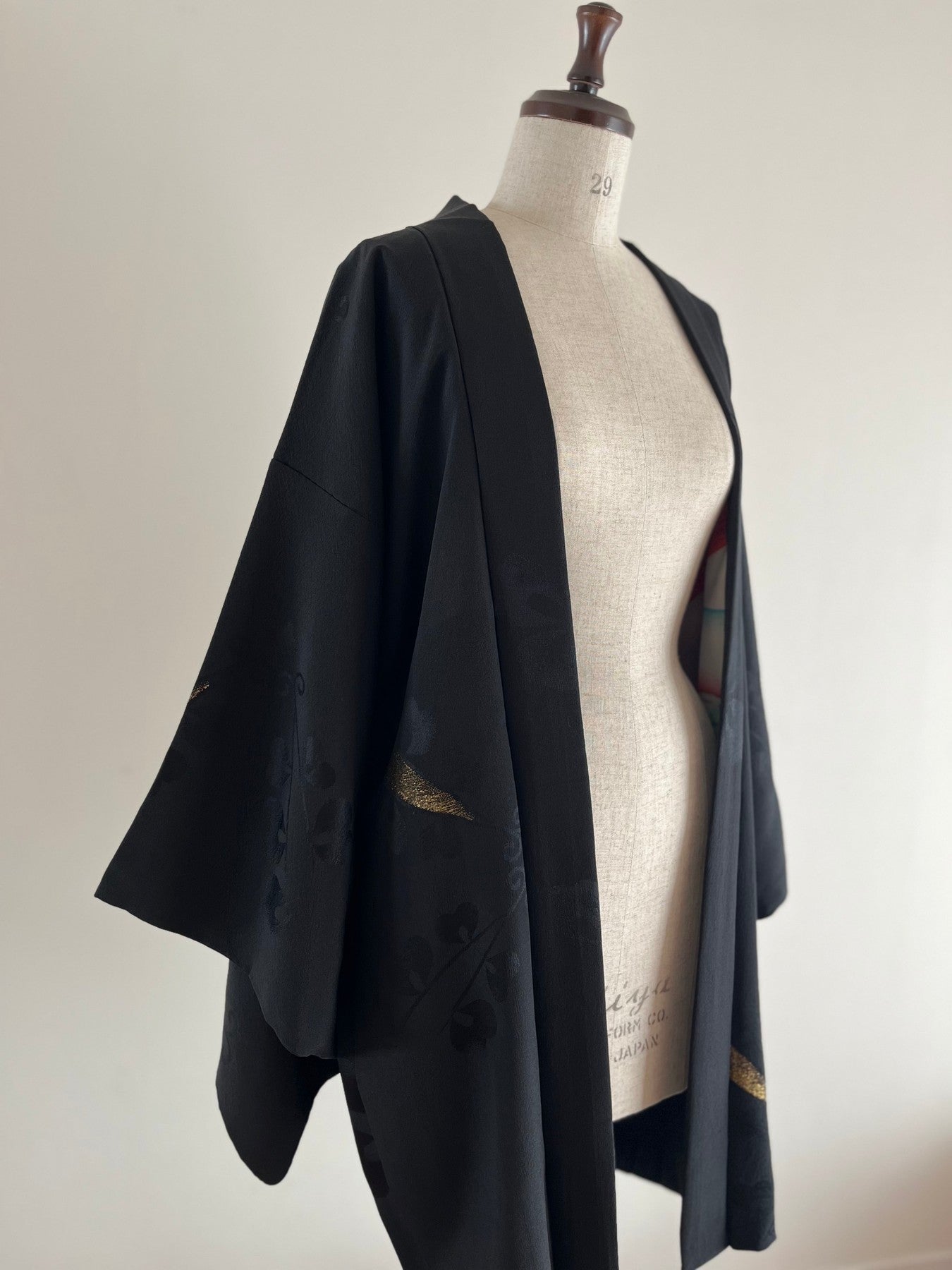 Black Ukiyo-e Haori