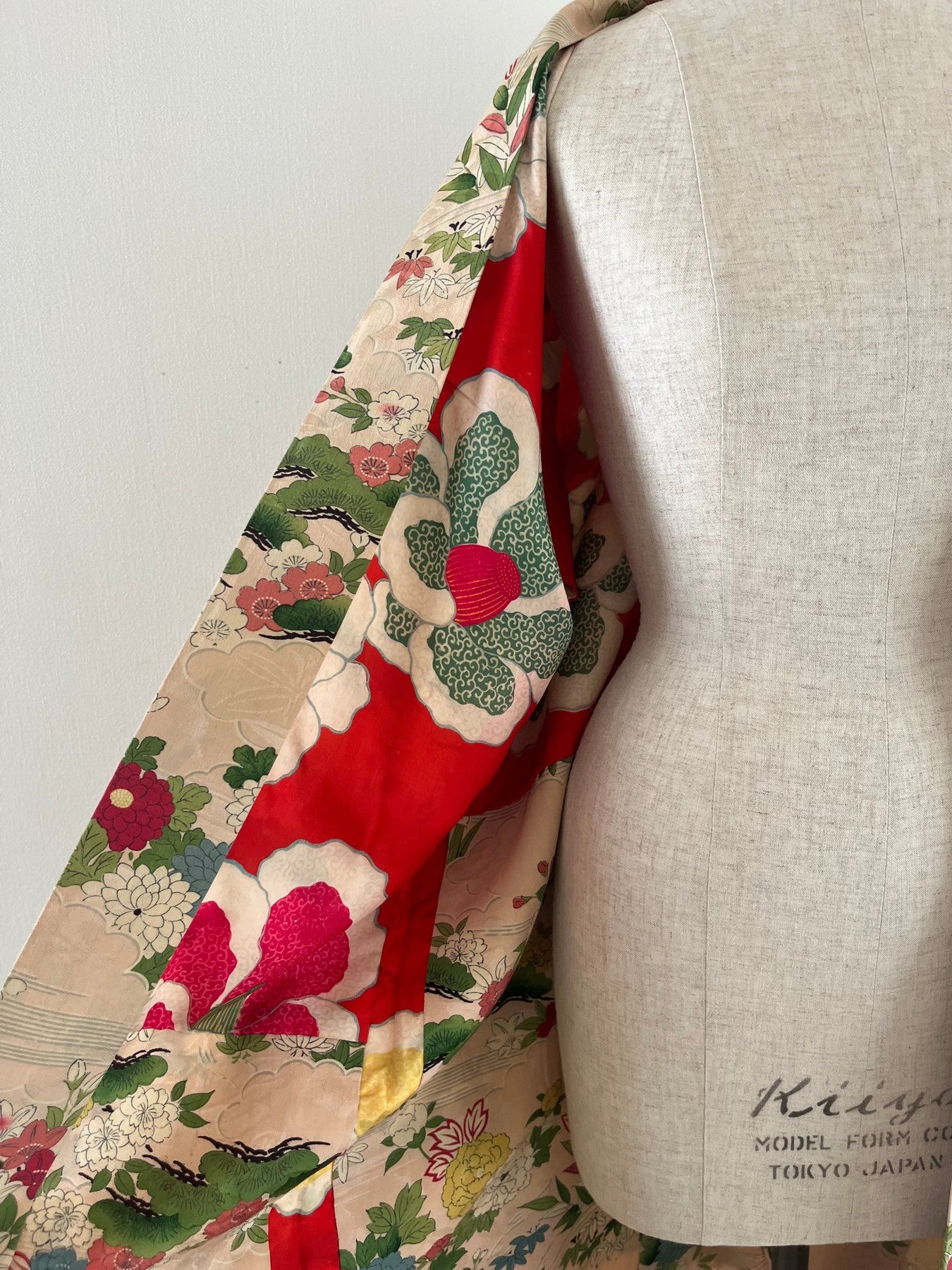 Soft Pink Floral Haori