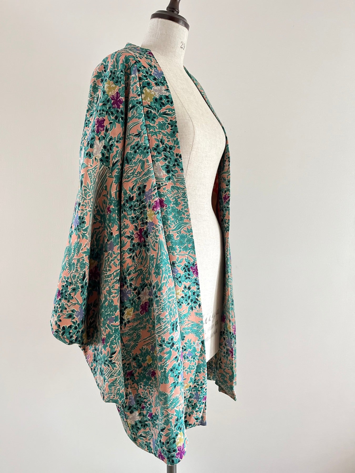 Green Floral Haori