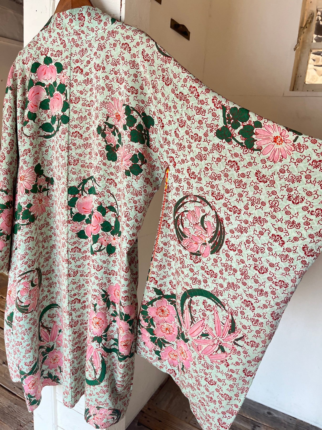 Light Blue Scroll Haori
