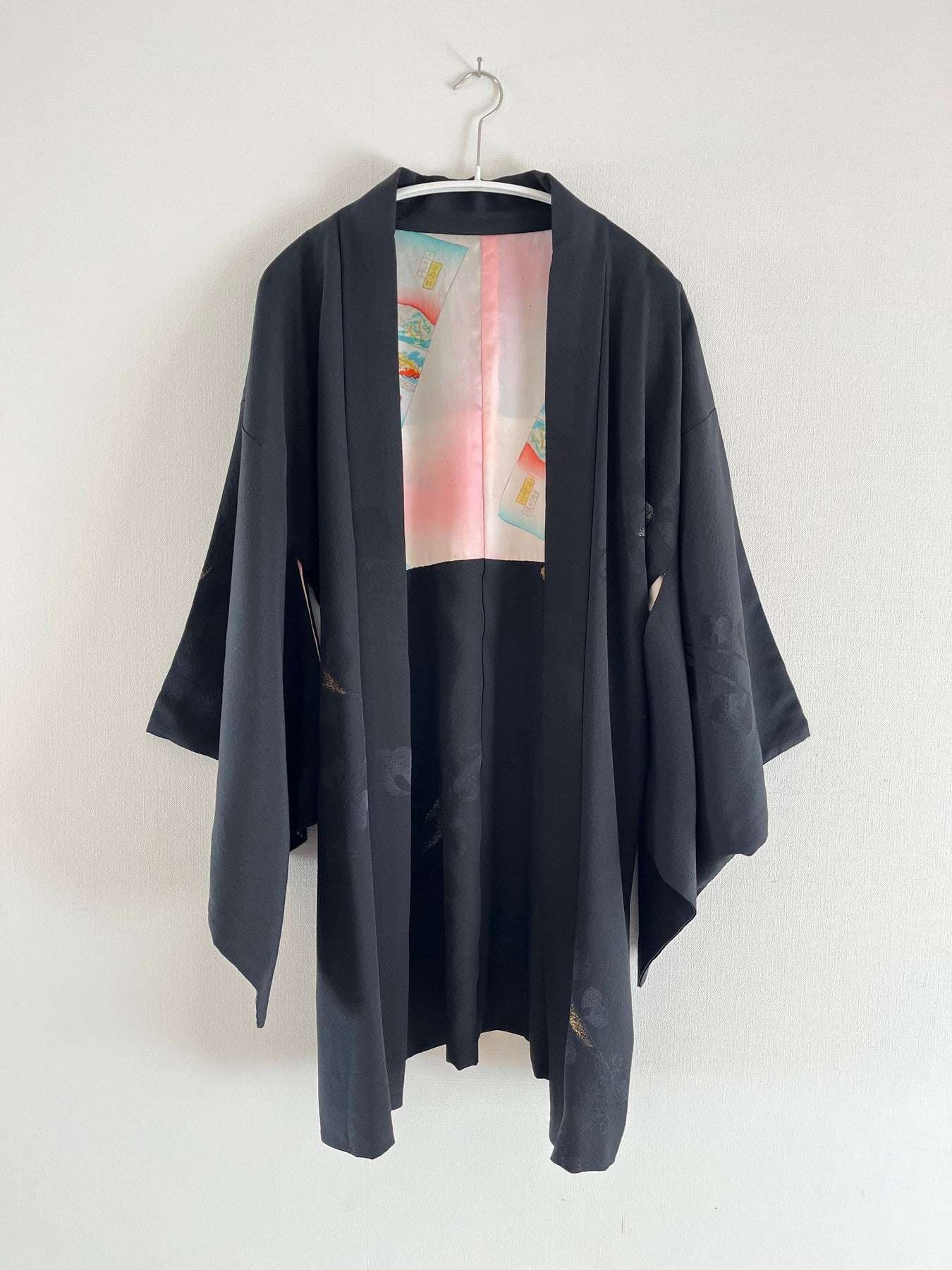 Black Ukiyo-e Haori