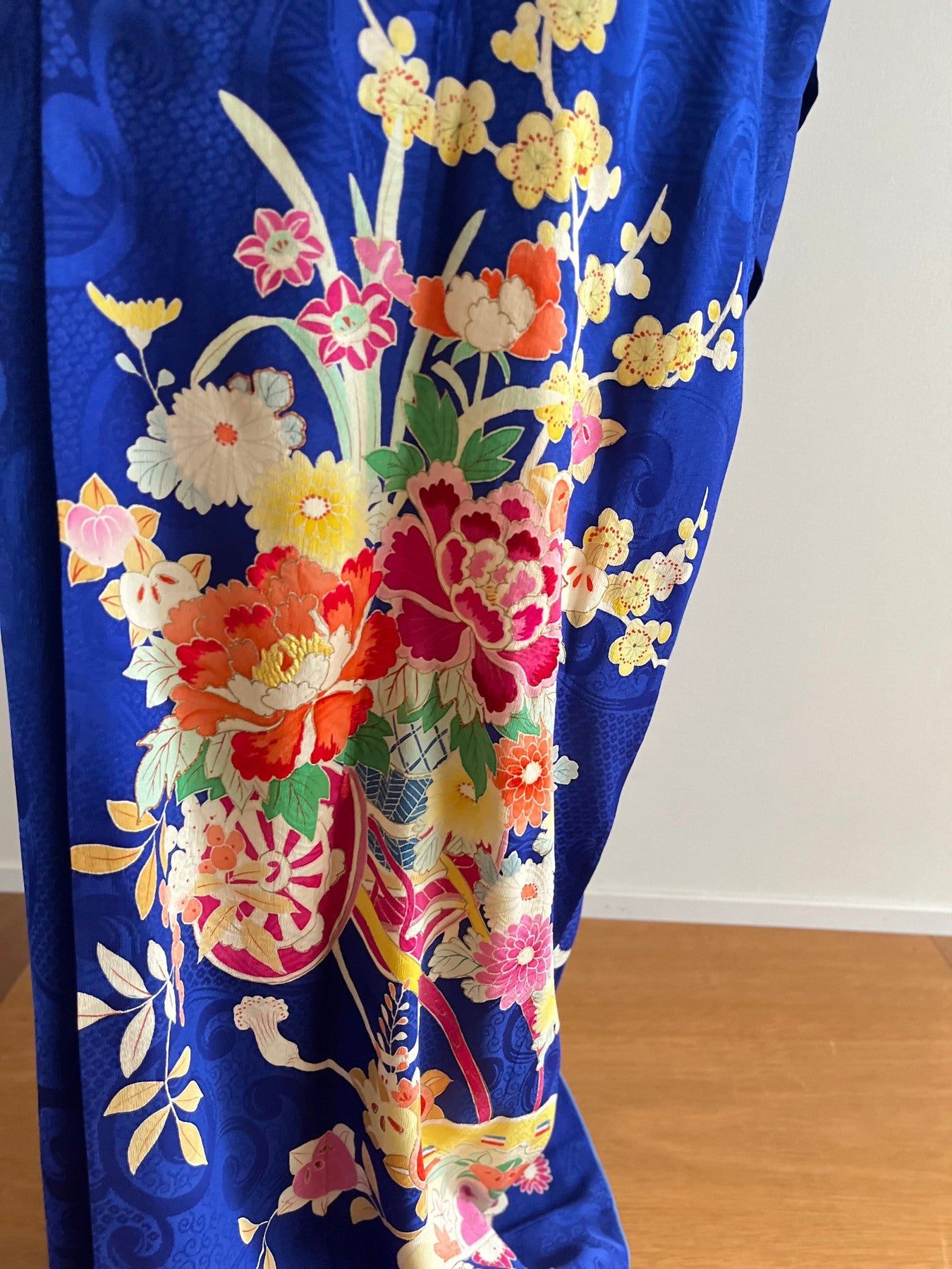 Blue Floral Kimono