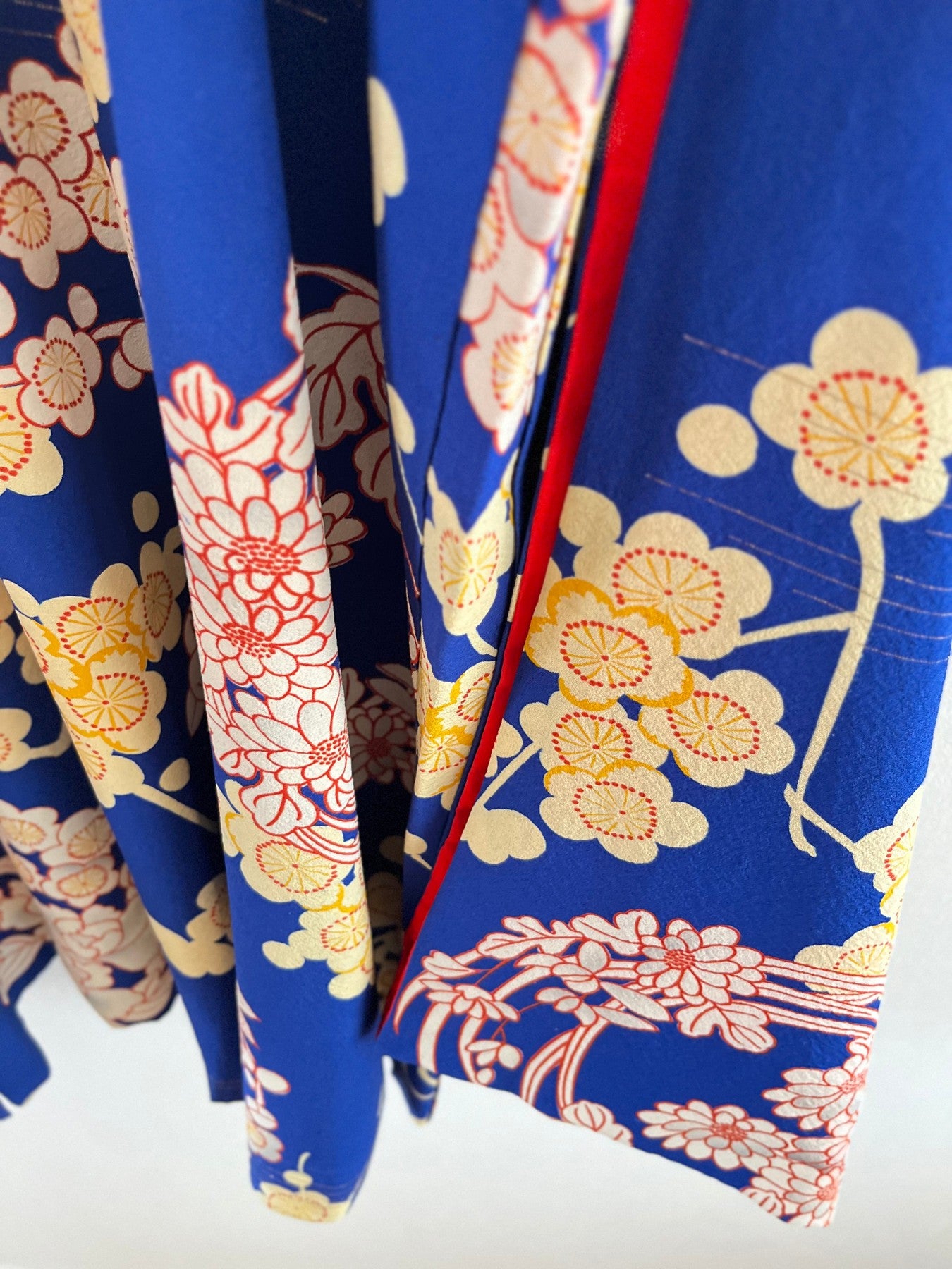 Blue Plum Blossom Haori