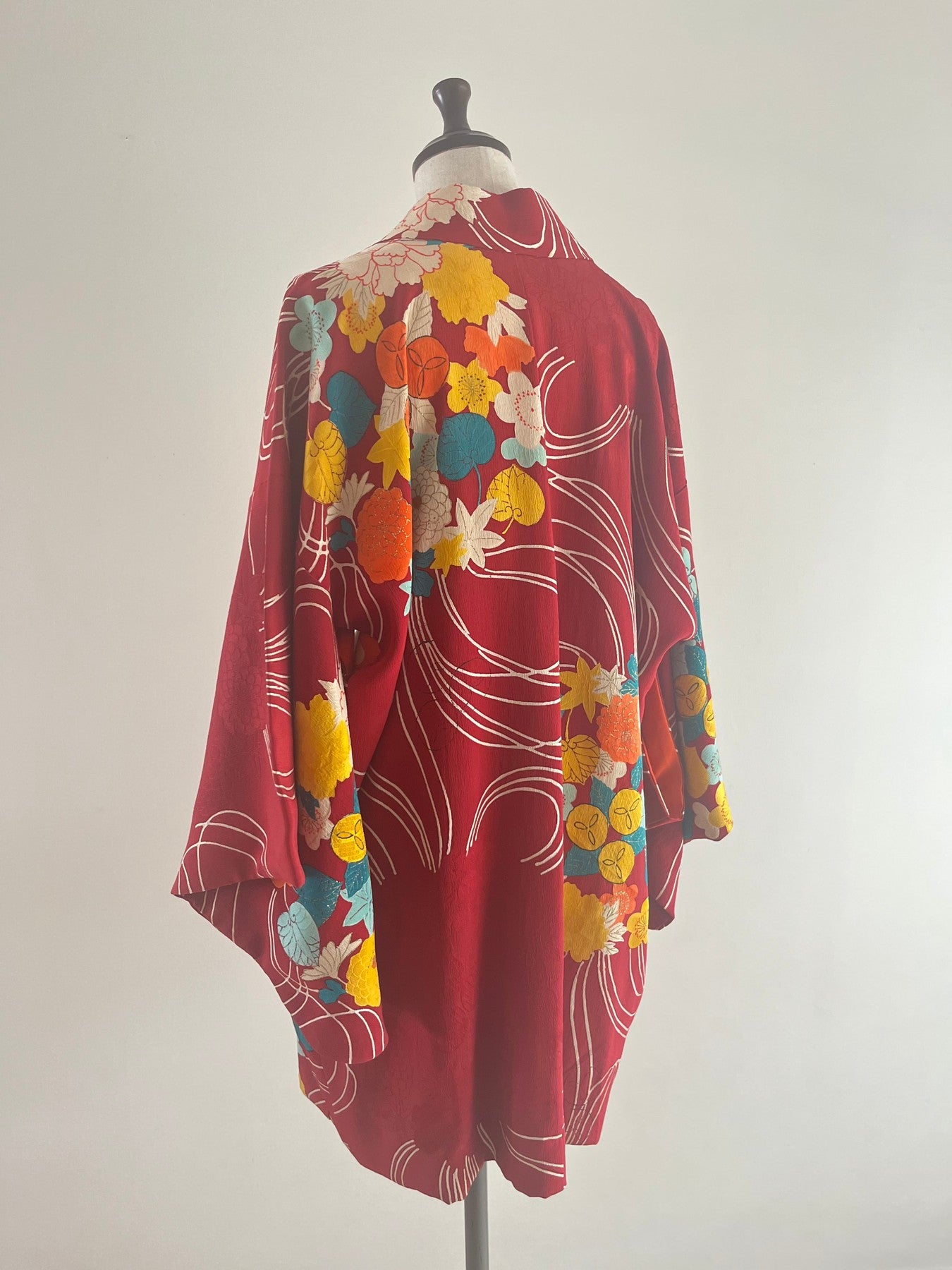 Red Hollyhock Haori