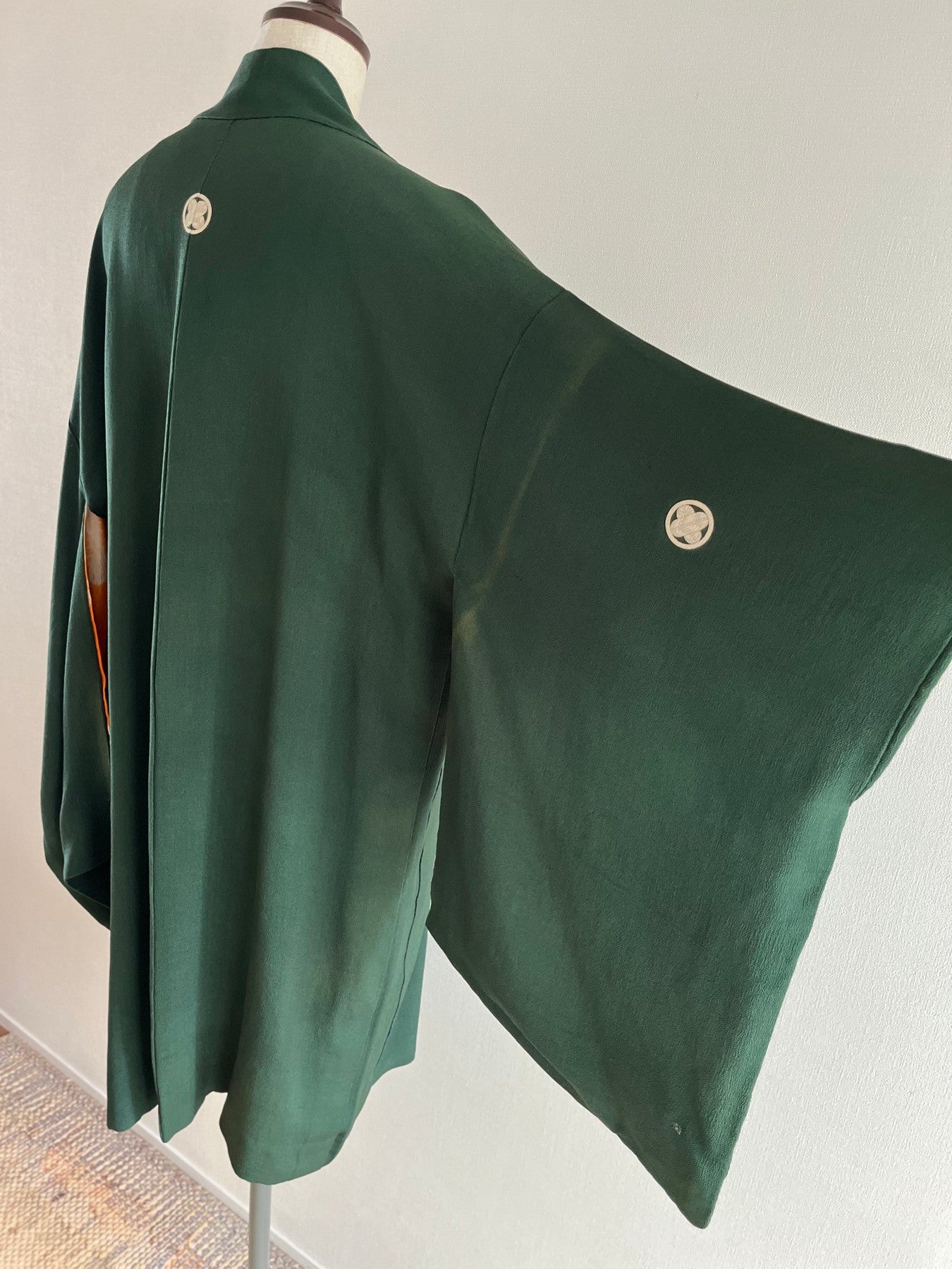 Green Chirimen Haori