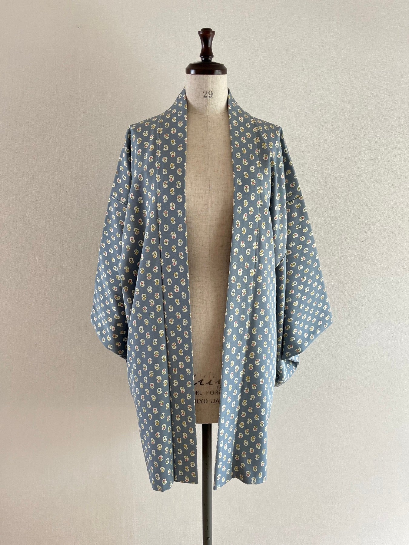 Light Blue Floral Haori