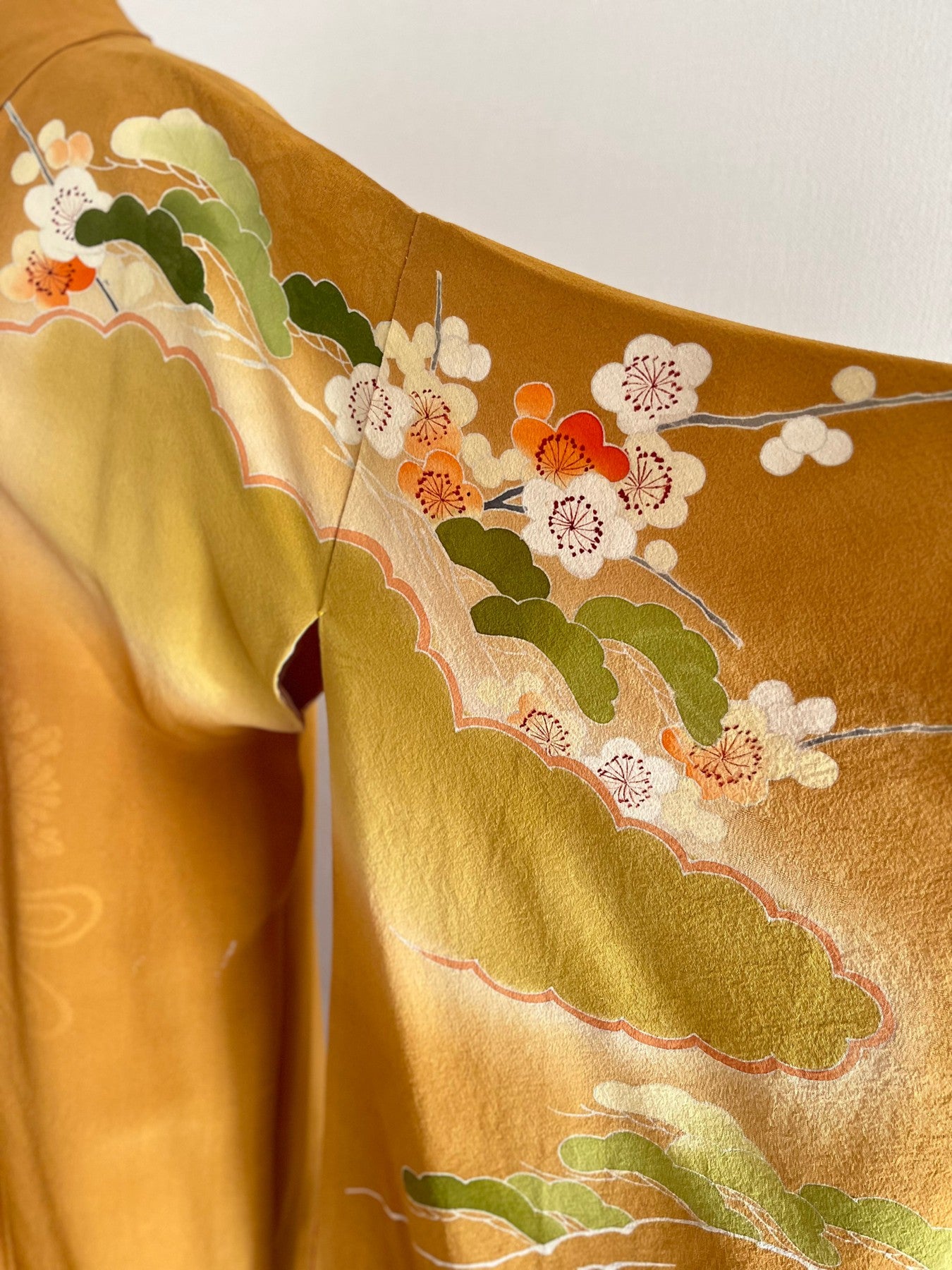 Golden Cloud Kimono