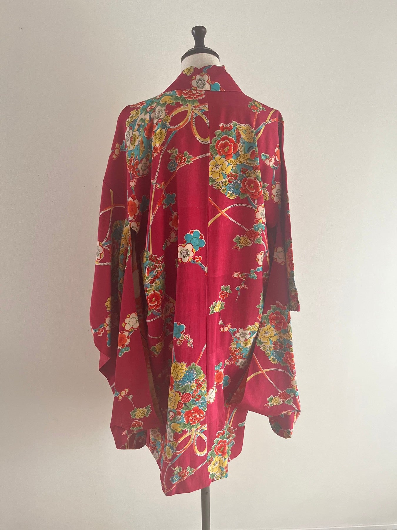 Pink Crane Haori