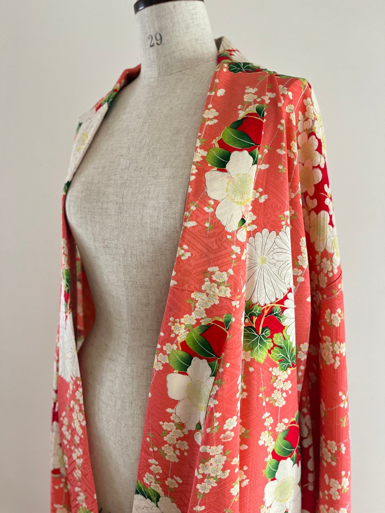 Pink Peony Summer Kimono