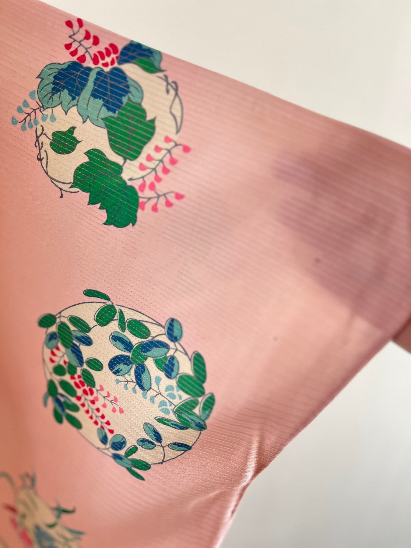 Pink Floral "Ro" Summer Kimono