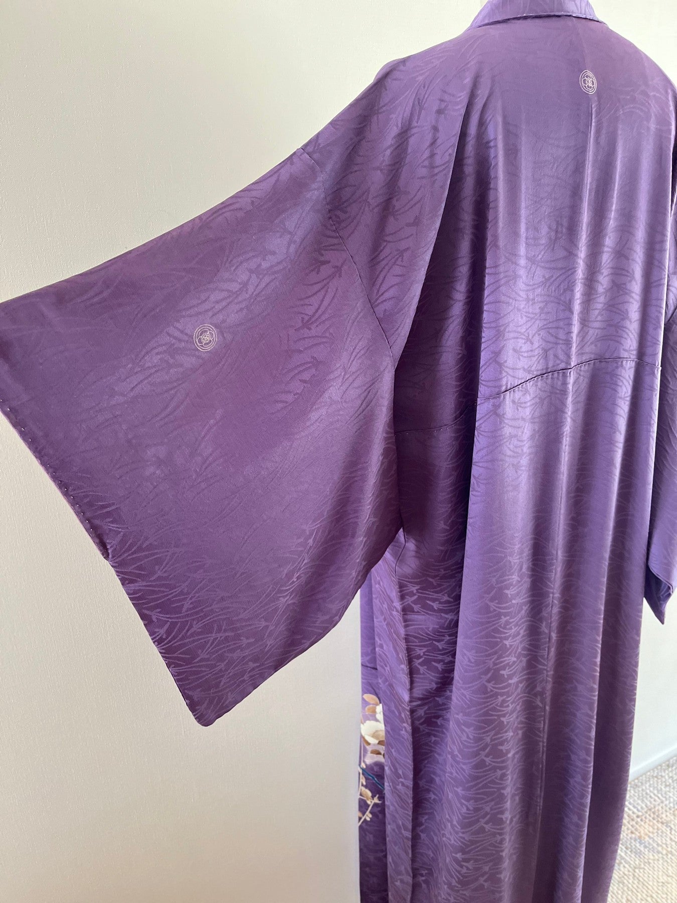 Lilac Pine Needles Kimono