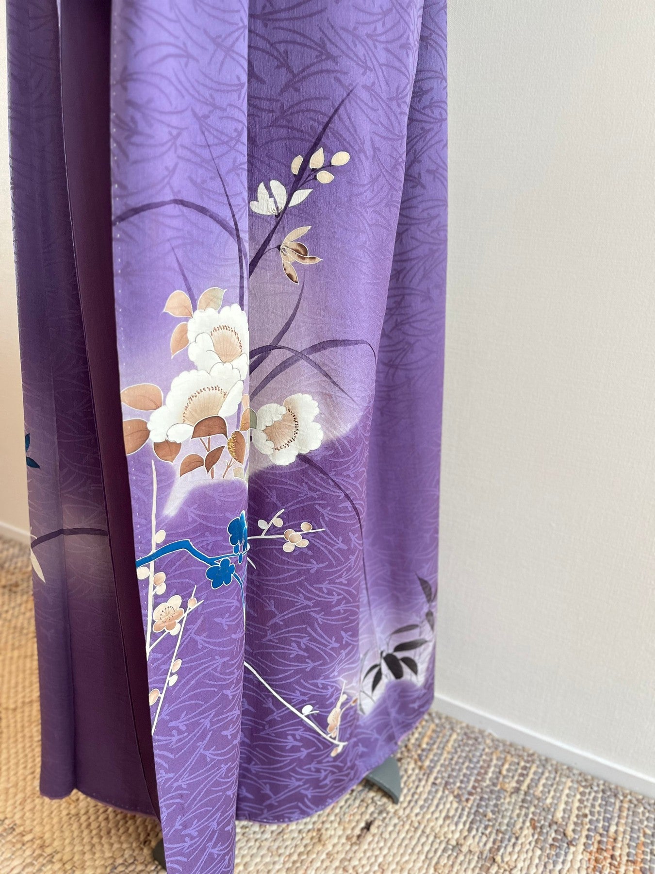 Lilac Pine Needles Kimono