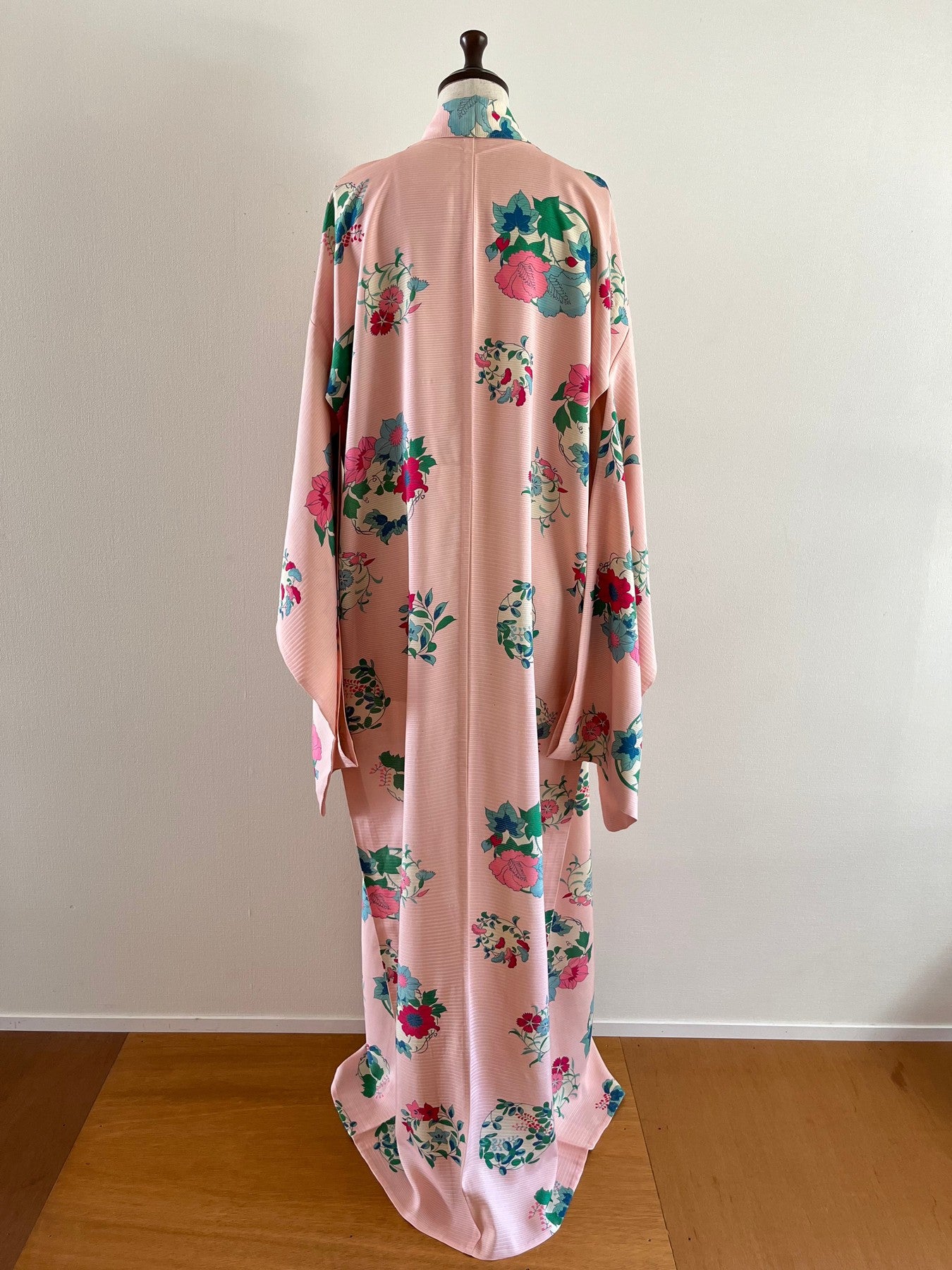 Pink Floral "Ro" Summer Kimono