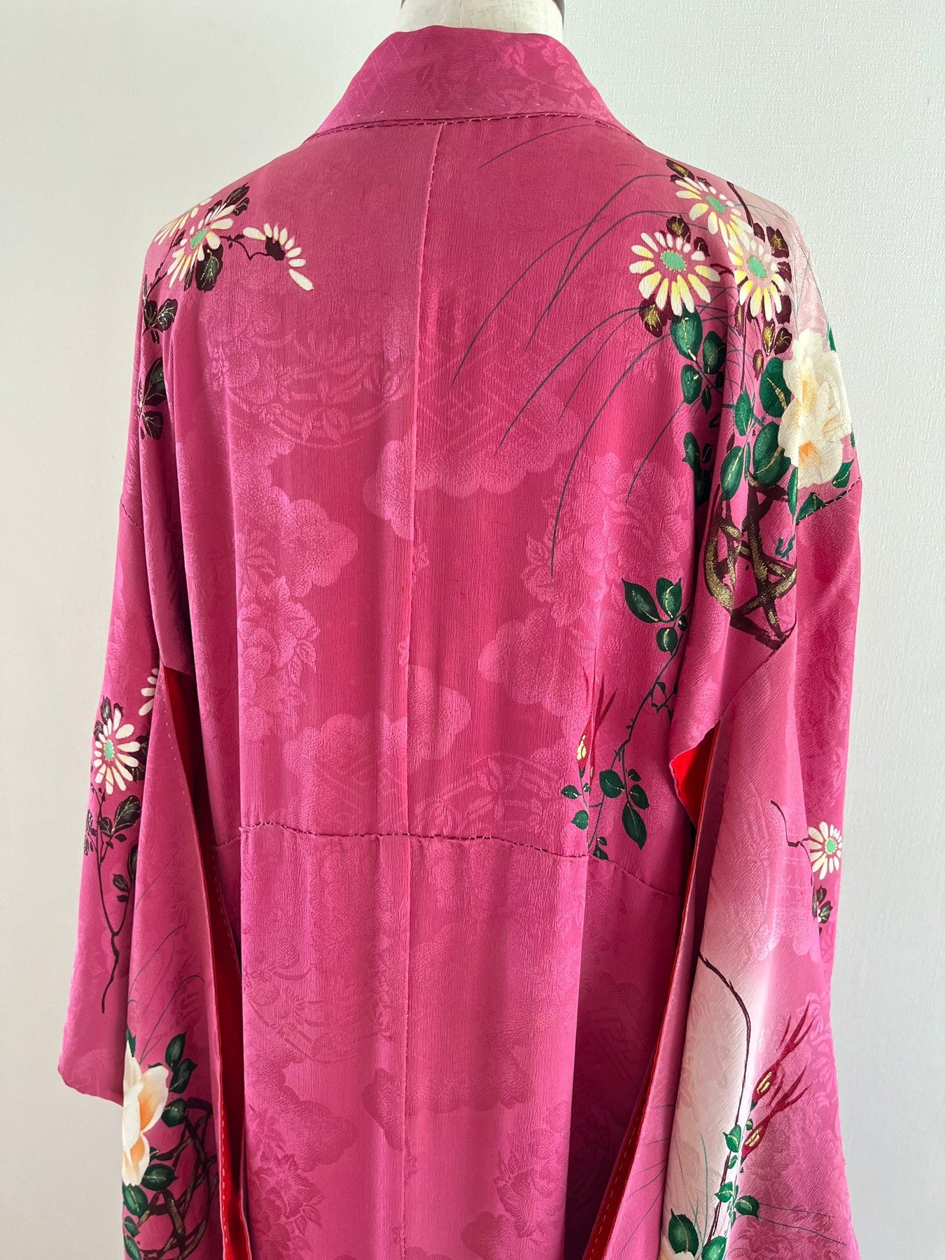 Pink Basket Kimono