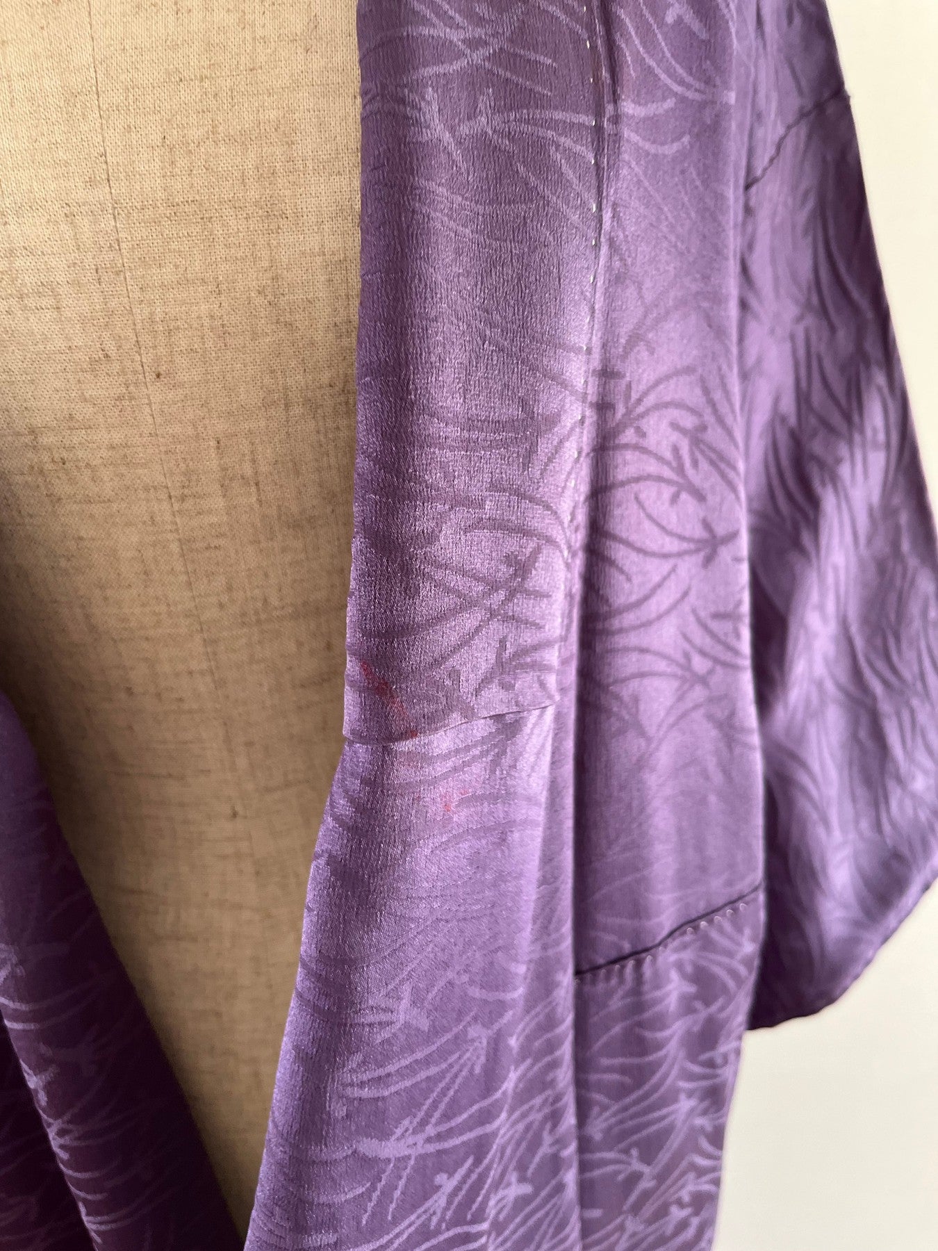 Lilac Pine Needles Kimono