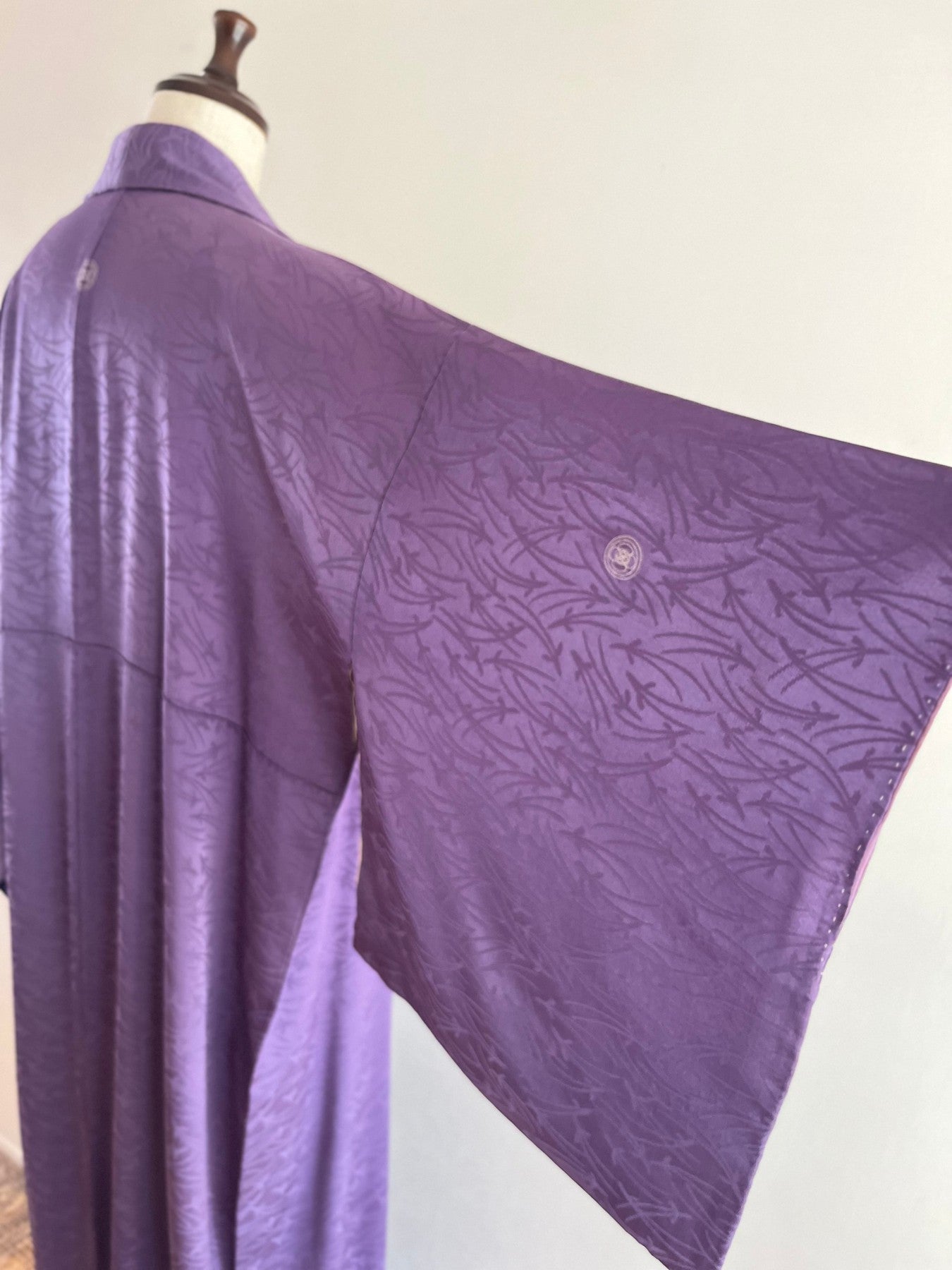 Lilac Pine Needles Kimono