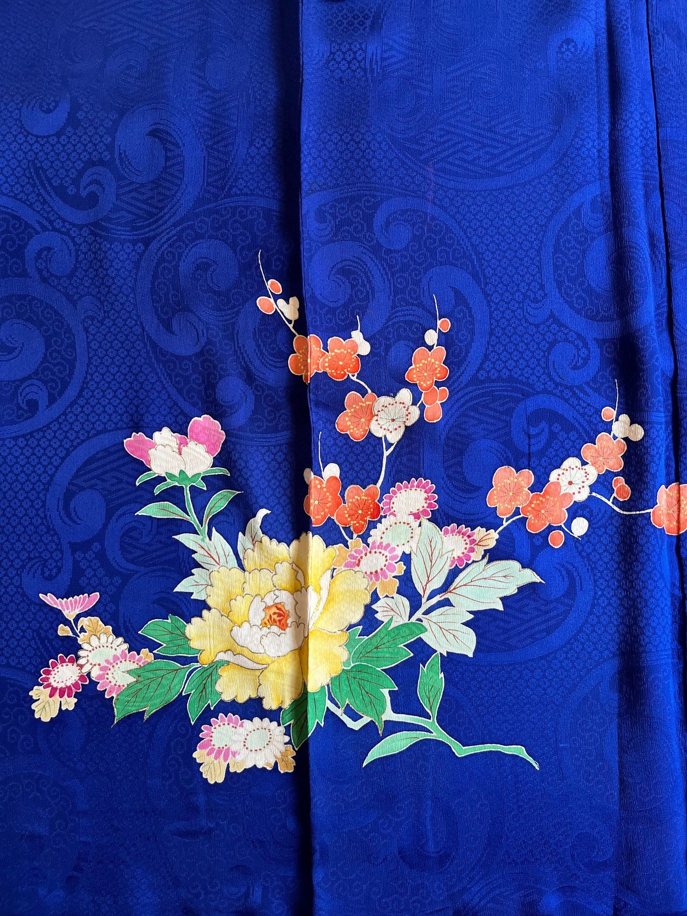 Blue Floral Kimono