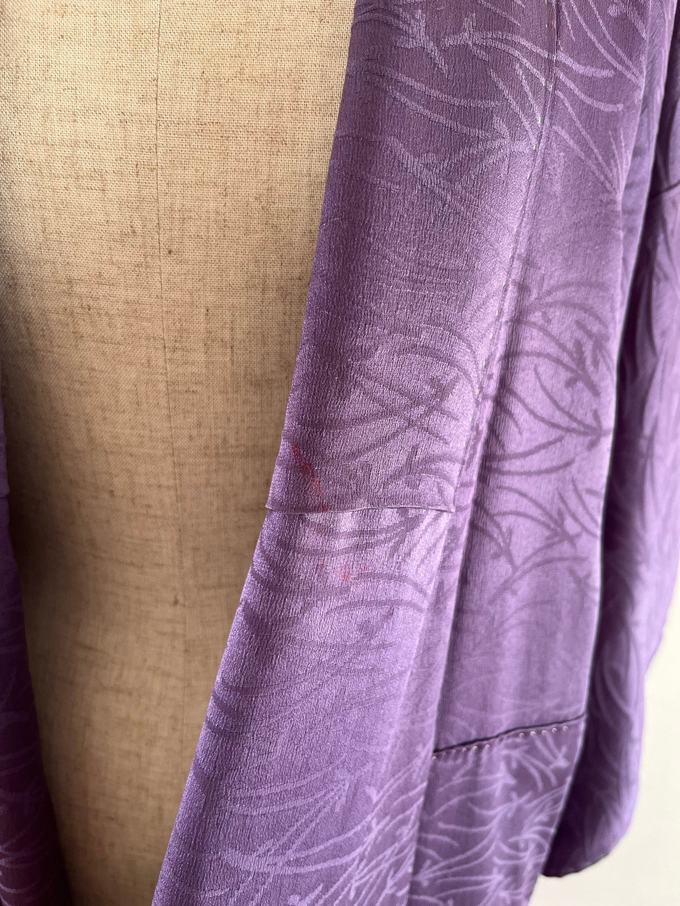 Lilac Pine Needles Kimono