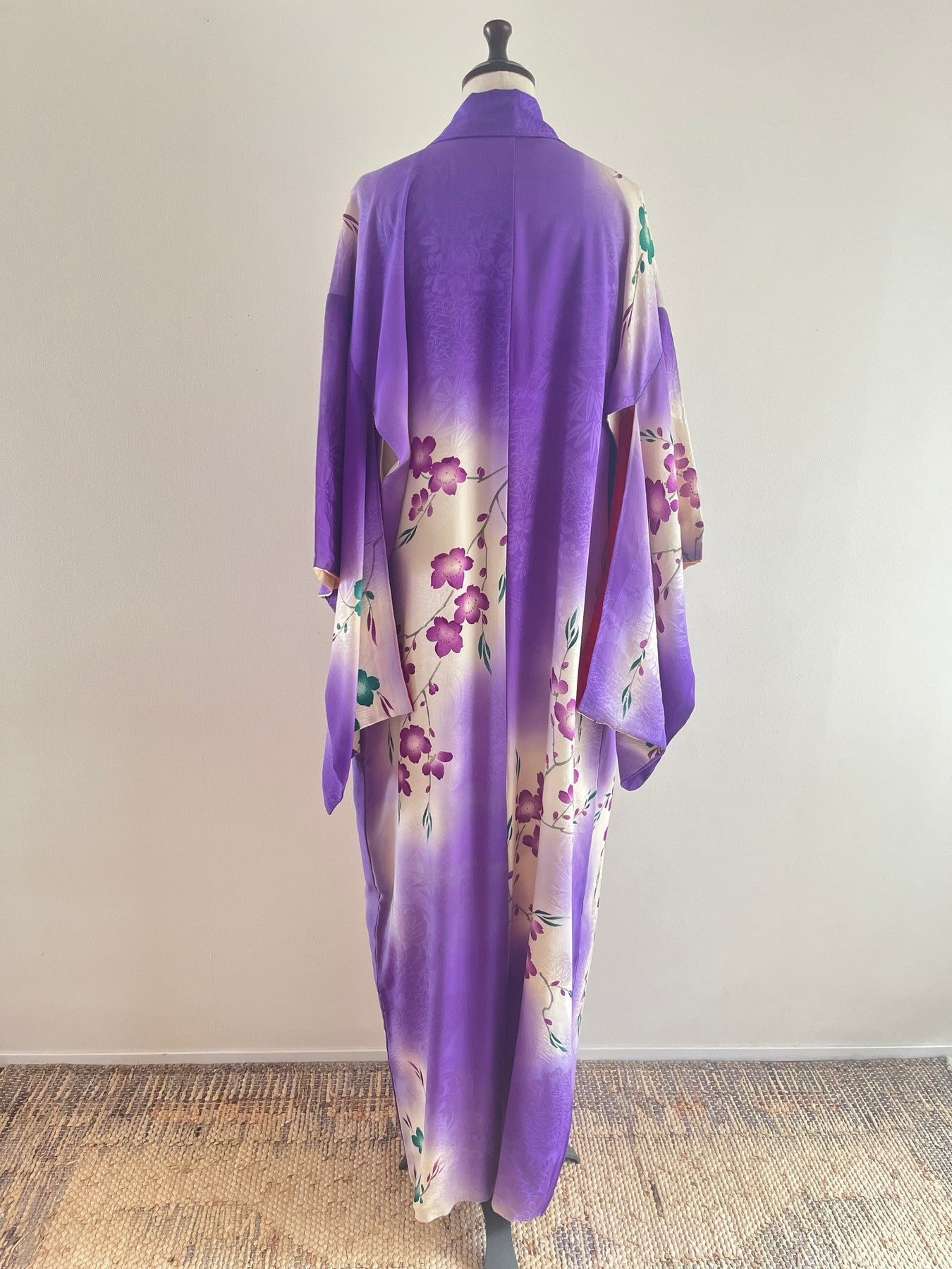 Lilac Cherry Blossom Kimono