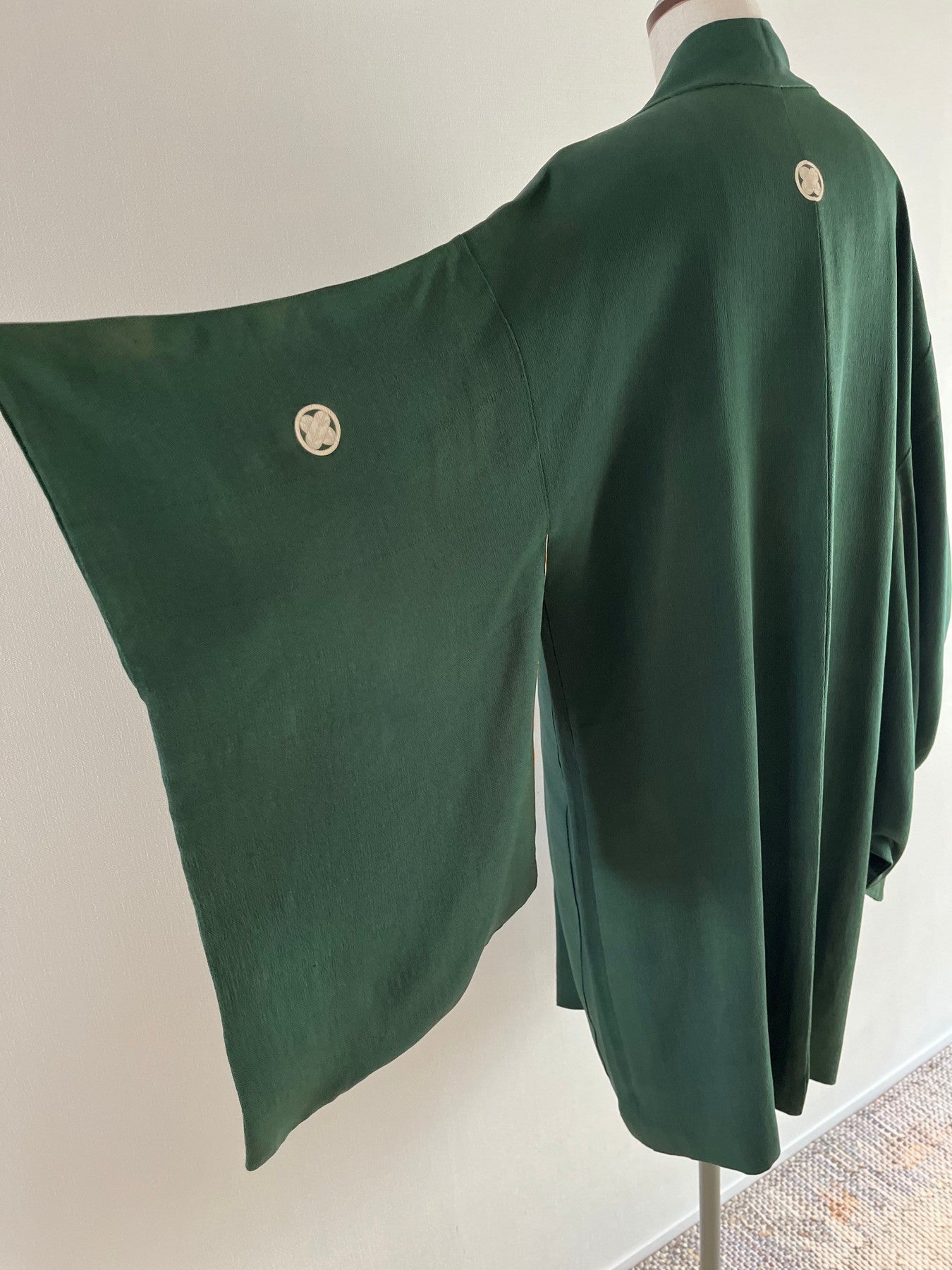 Green Chirimen Haori