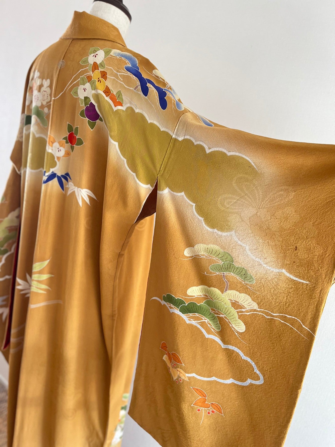 Golden Cloud Kimono