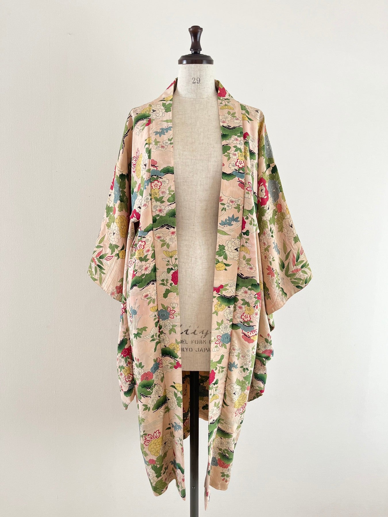 Soft Pink Floral Haori